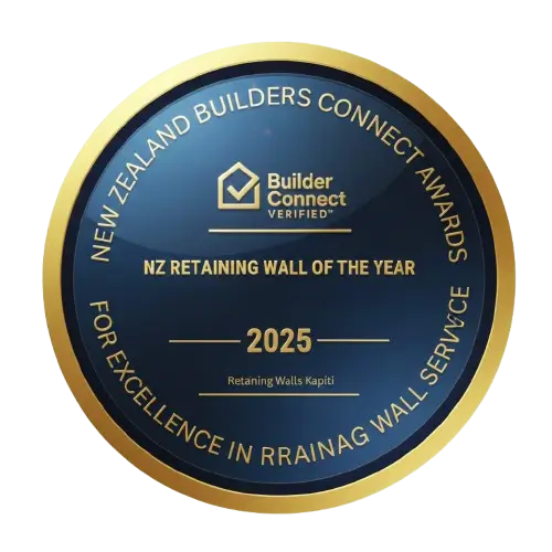 At Retaining Walls Kapiti our awards celebrate excellence of the year