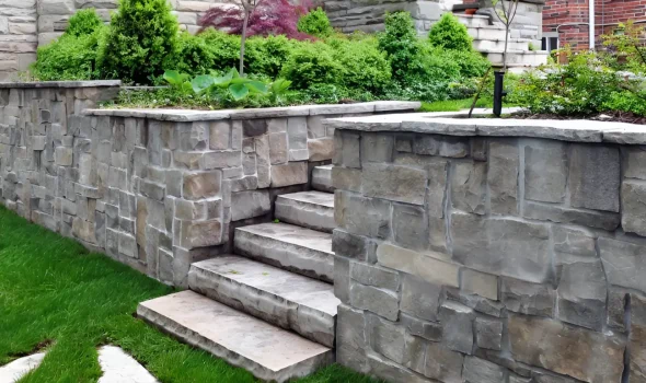 At Retaining Walls Kapiti we build strong stone retaining walls foundations